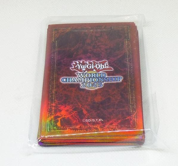 遊戯王 未使用45枚 WCS2025 赤 パリ スリーブ