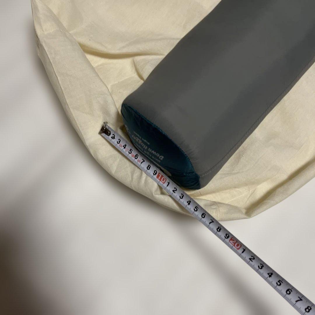 モンベル　ULSSダウンハガー #3 ティール マミー型寝袋　800FP