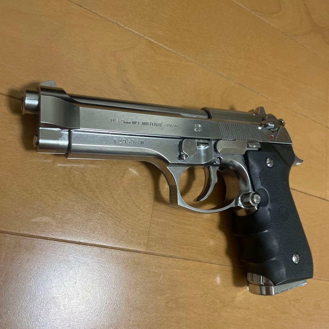 M92F クロームステンレス ガスガン（東京マルイ）