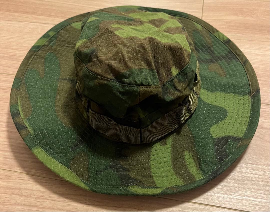 未使用品 米軍実物 60's ERDL ジャングルハット デッドストック