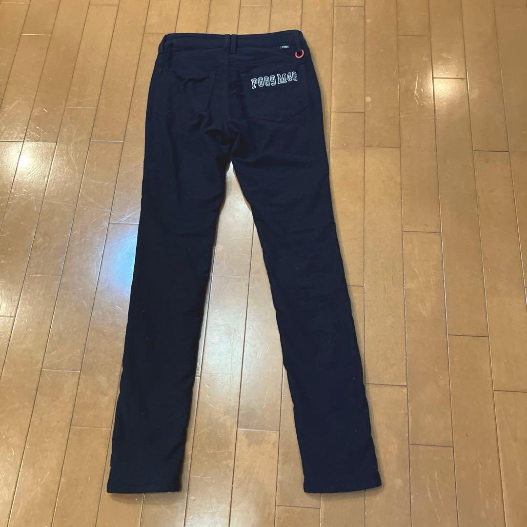 PGロゴ刺繍入りスリムフィットパンツ　レディース