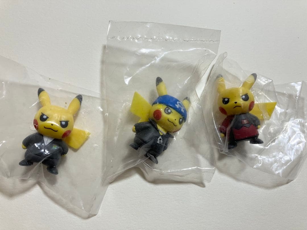 ボスごっこピカチュウ　フィギュア　全７体セット