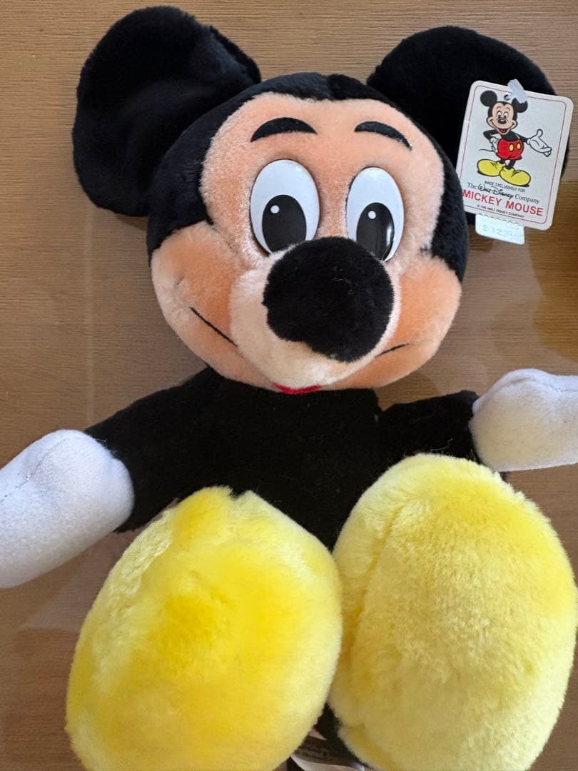 希少　ヴィンテージ　レトロ　ミッキー　ミニー　ドナルド　ぬいぐるみ　3点セット