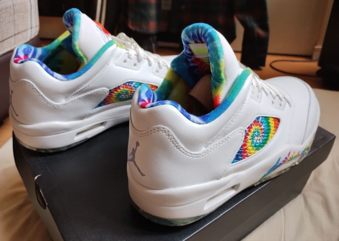 ナイキ エアジョーダン 5 ロー ゴルフ タイダイ 28cm 未使用