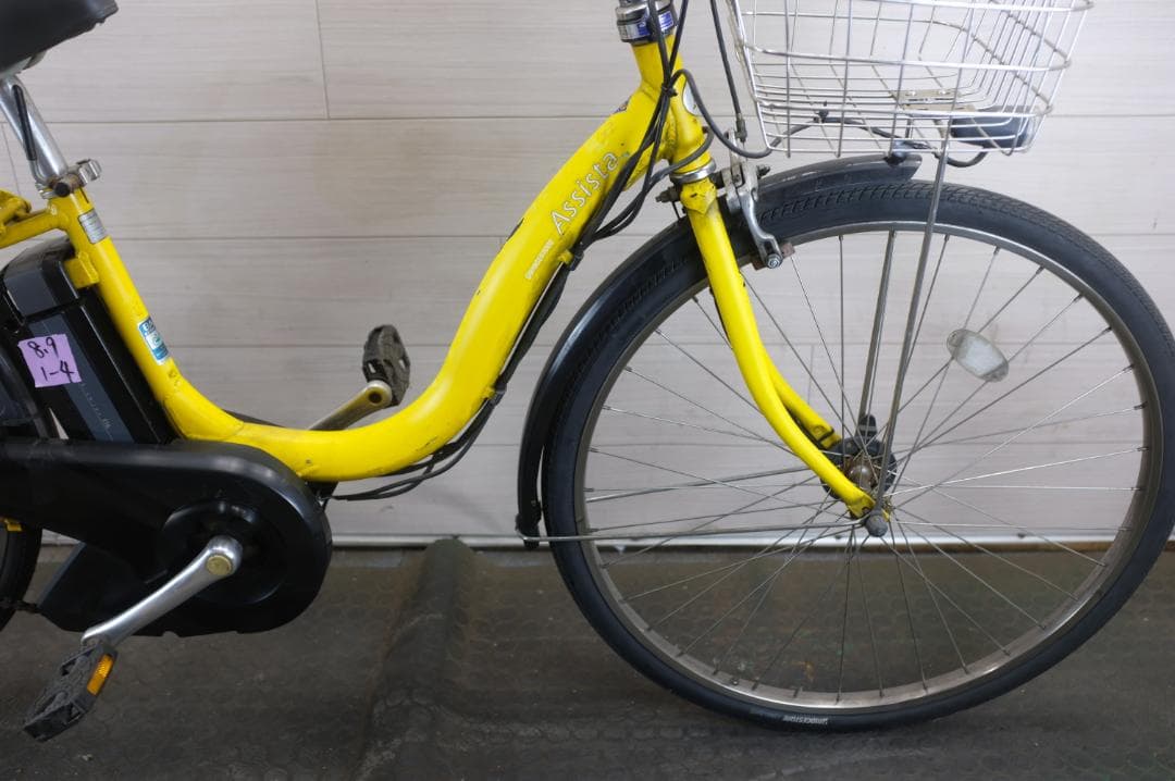 新基準　BS　アシスタ　26インチ　3段　8.9Ah充電器あり