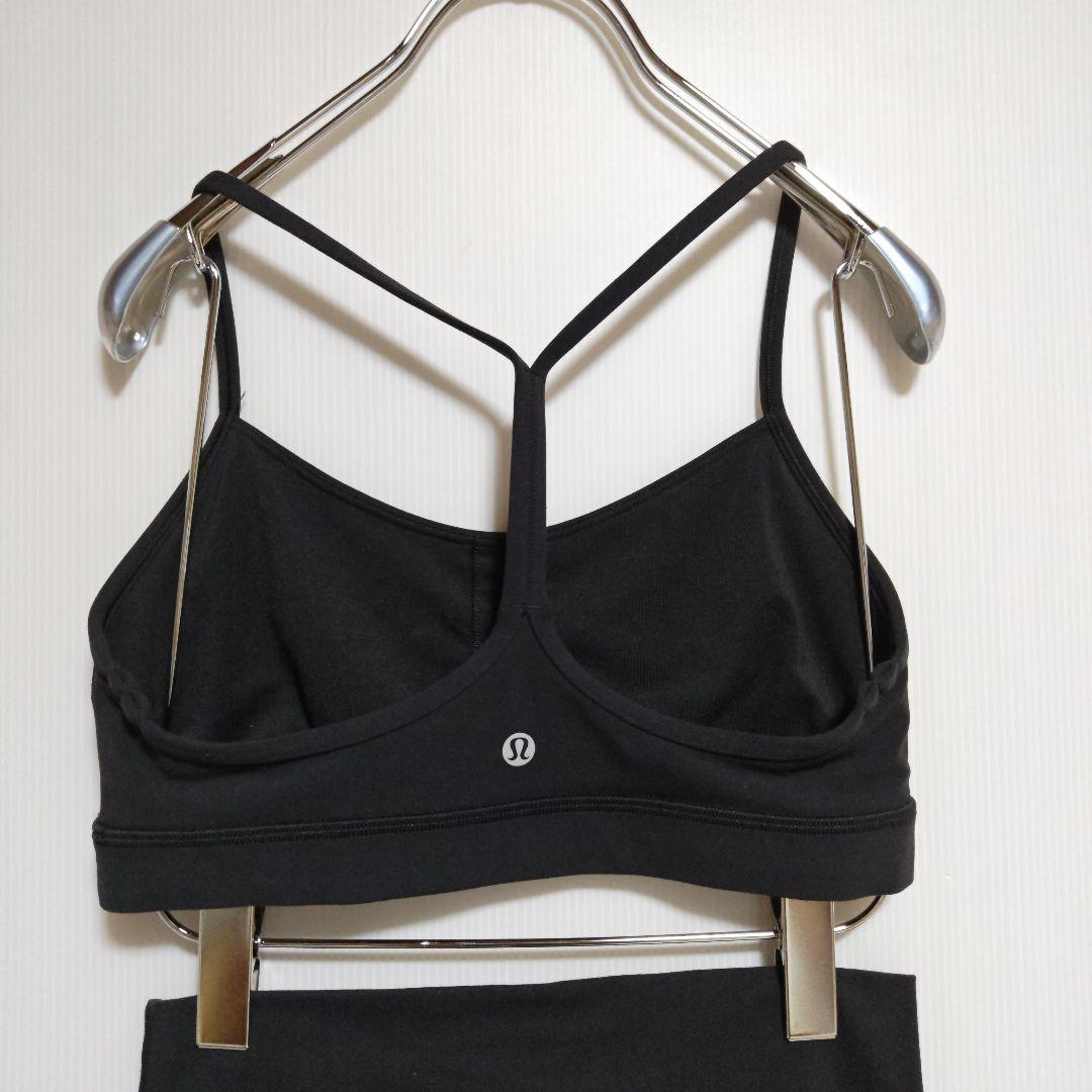 lulu lemon ★ キャミブラ&レギンスセットアップ ヨガ ピラティス 黒