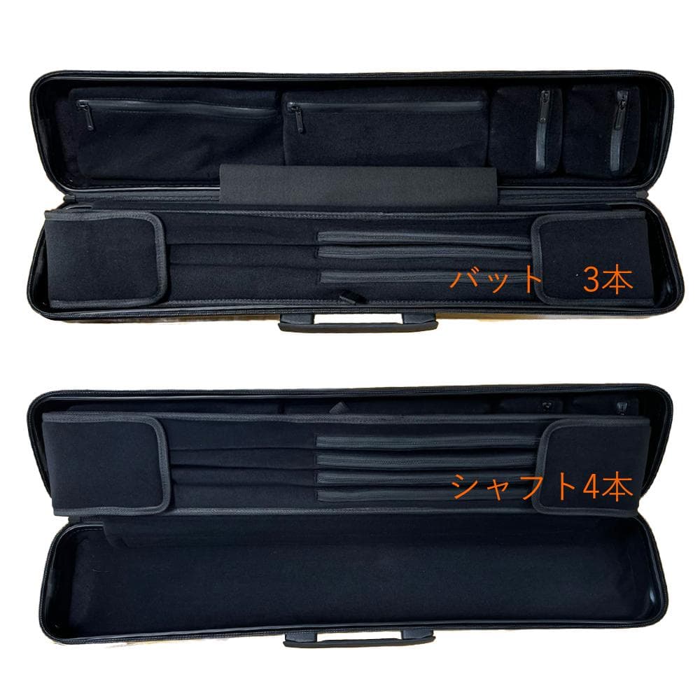 [在庫処分]PERI　ビリヤードバッグ　ハードケース　クロ