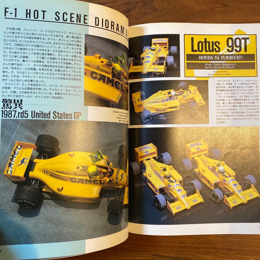 【Hotshot】 マンセル ロータス79 モデルグラフィックス 別冊