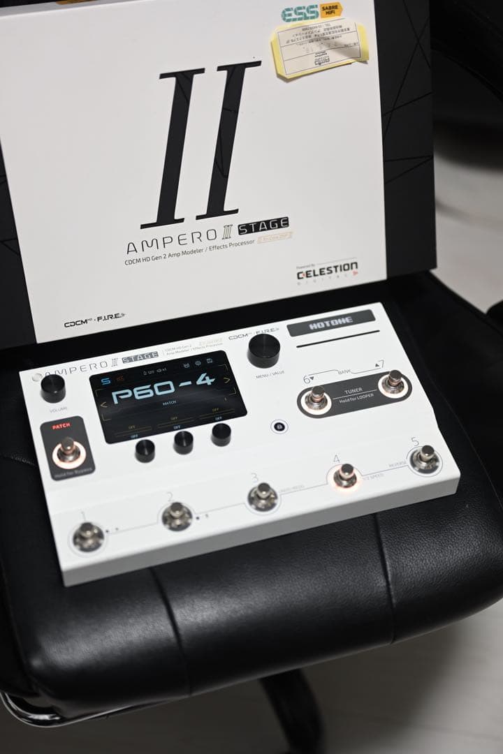 室内使用 Ampero II Stage 上位機種 アンプモデラー kemper