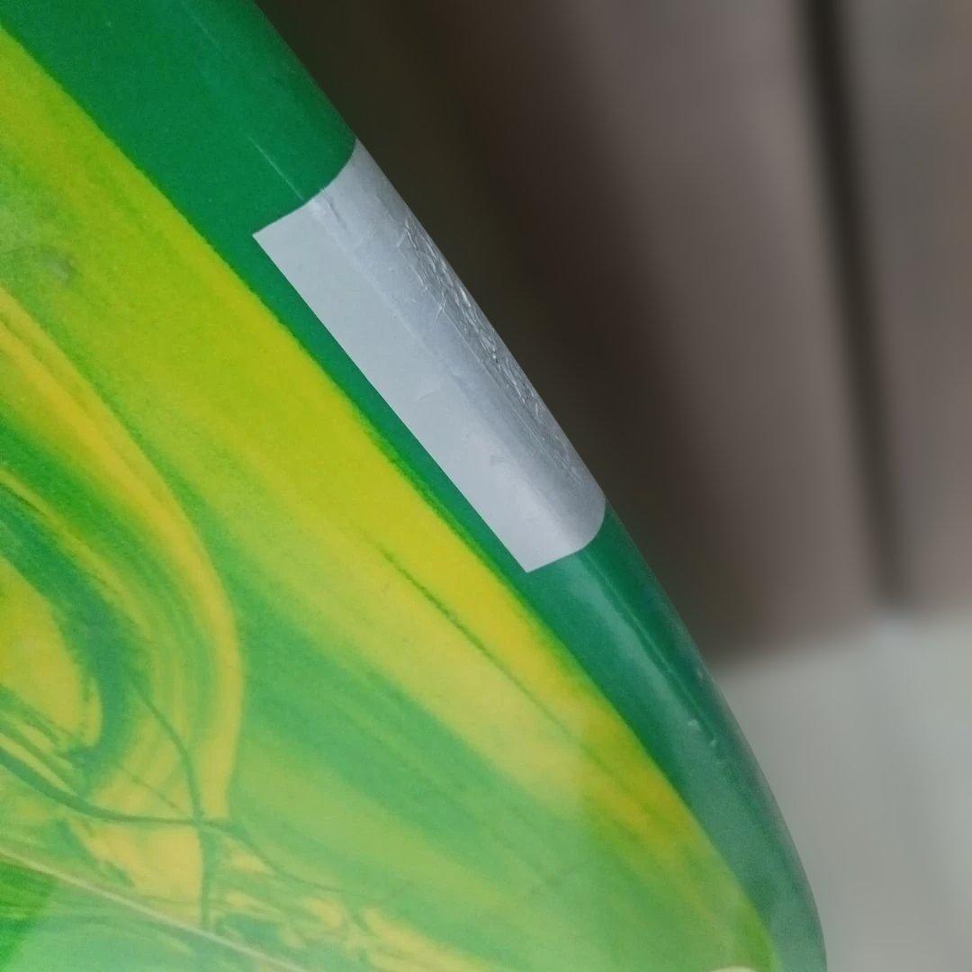 H\"rash ショートボード 緑/黄　175cm