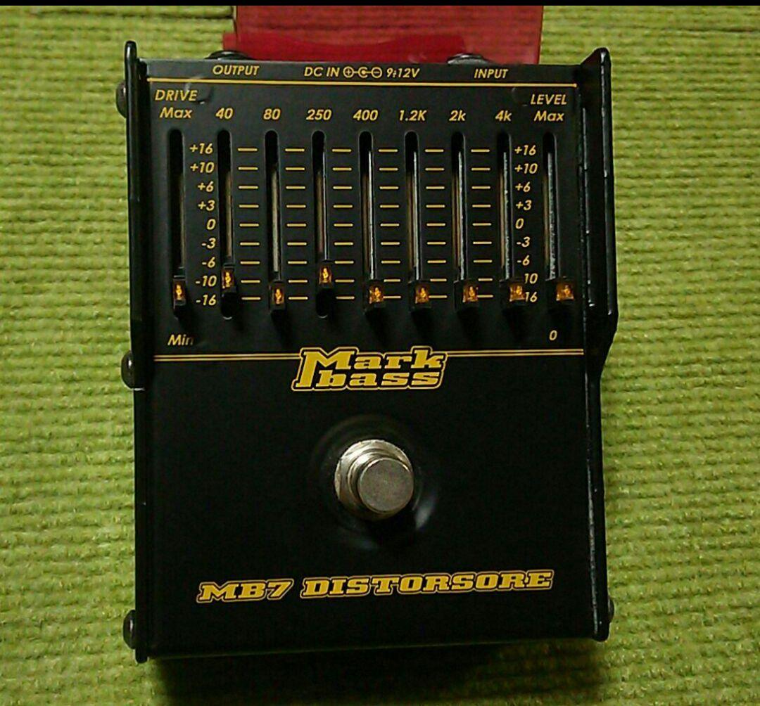 Mark bass マークベース MB7 ディストーション エフェクター