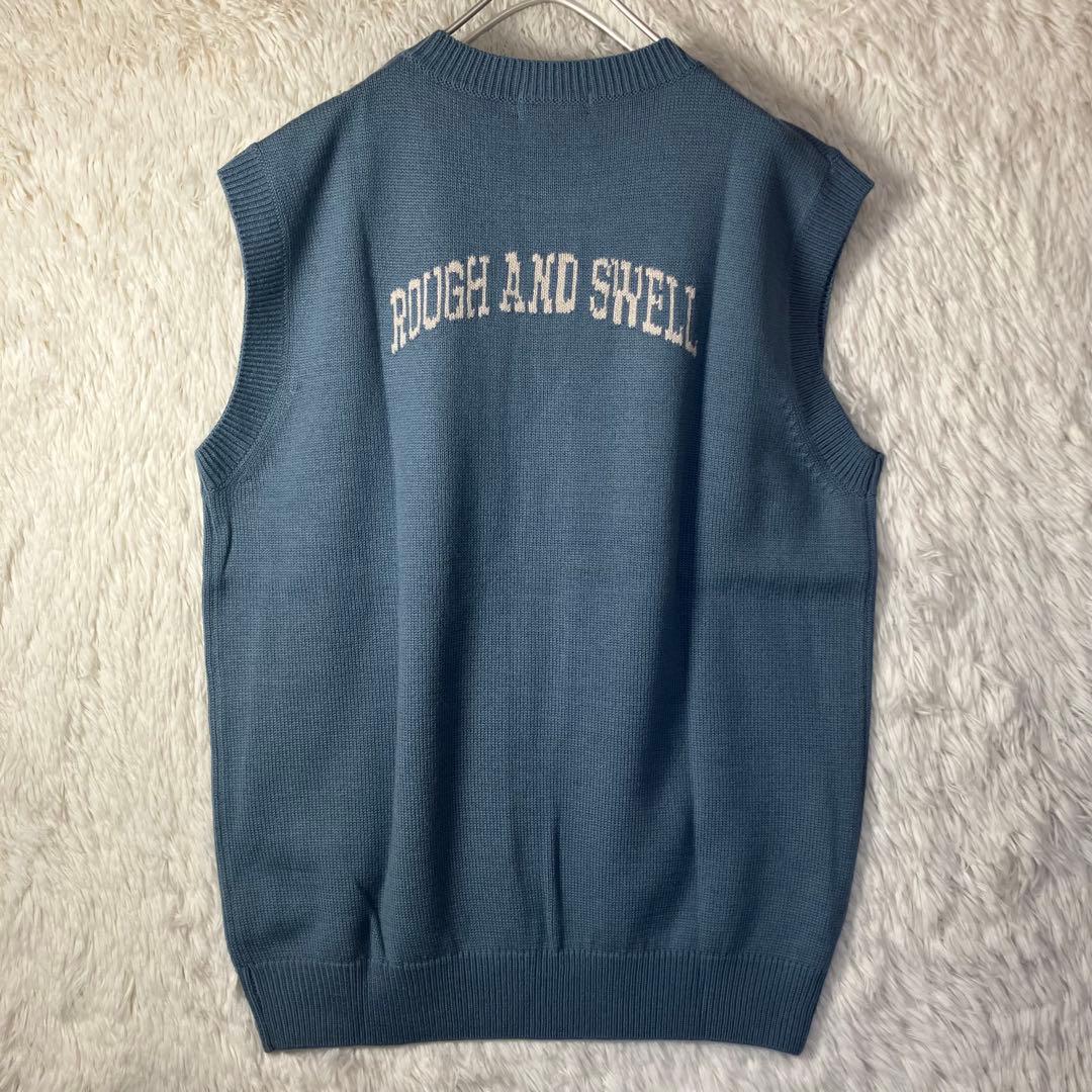 新品未使用 ラフアンドスウェル BIG R VEST ニットベスト XL