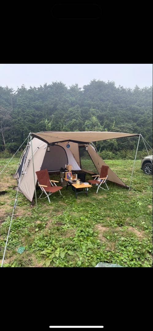 美品セット】スノーピークランドネストシェルター ＋跳ね上げポール＋ルーフシート