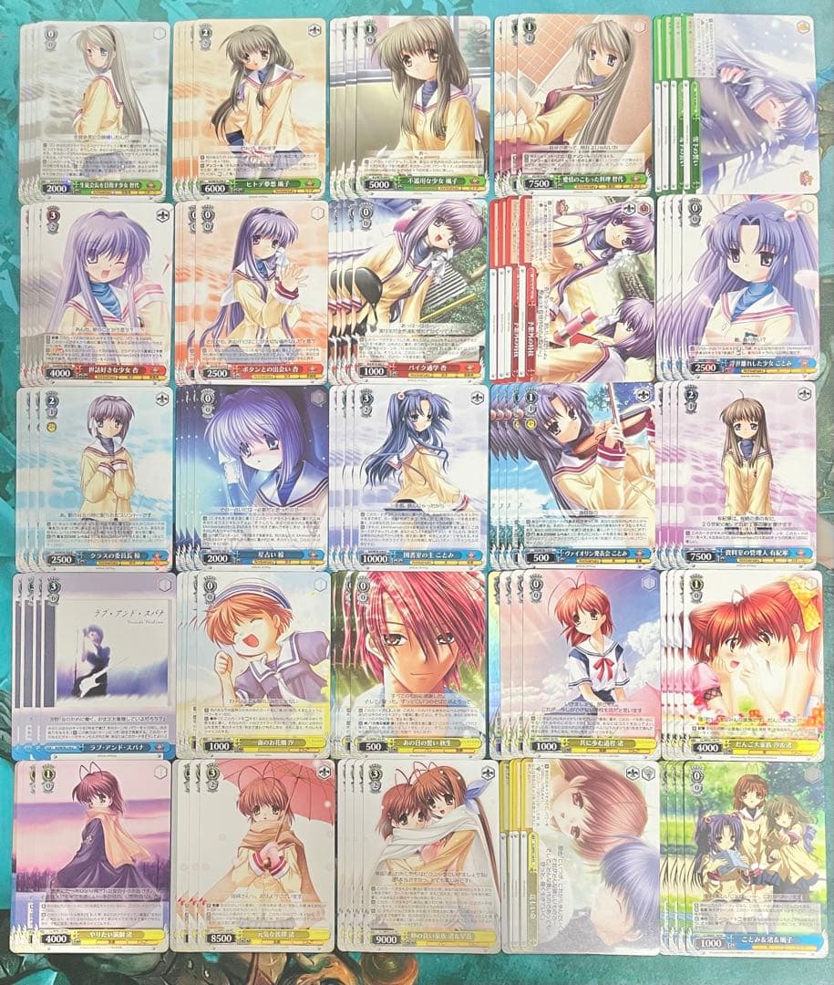 ヴァイスシュヴァルツ CLANNAD 過去弾RR以下 4コン