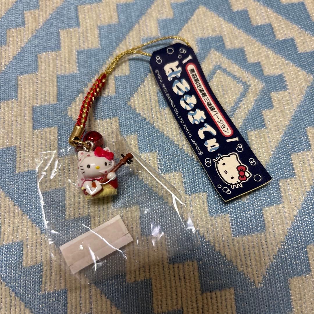 【新品未使用】ハローキティ根付ストラップ11点セット　ご当地キティ