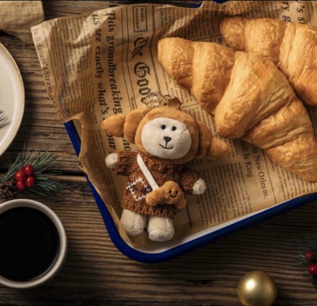 スターバックス 台湾 STARBUCKS ベアリスタ クロワッサン