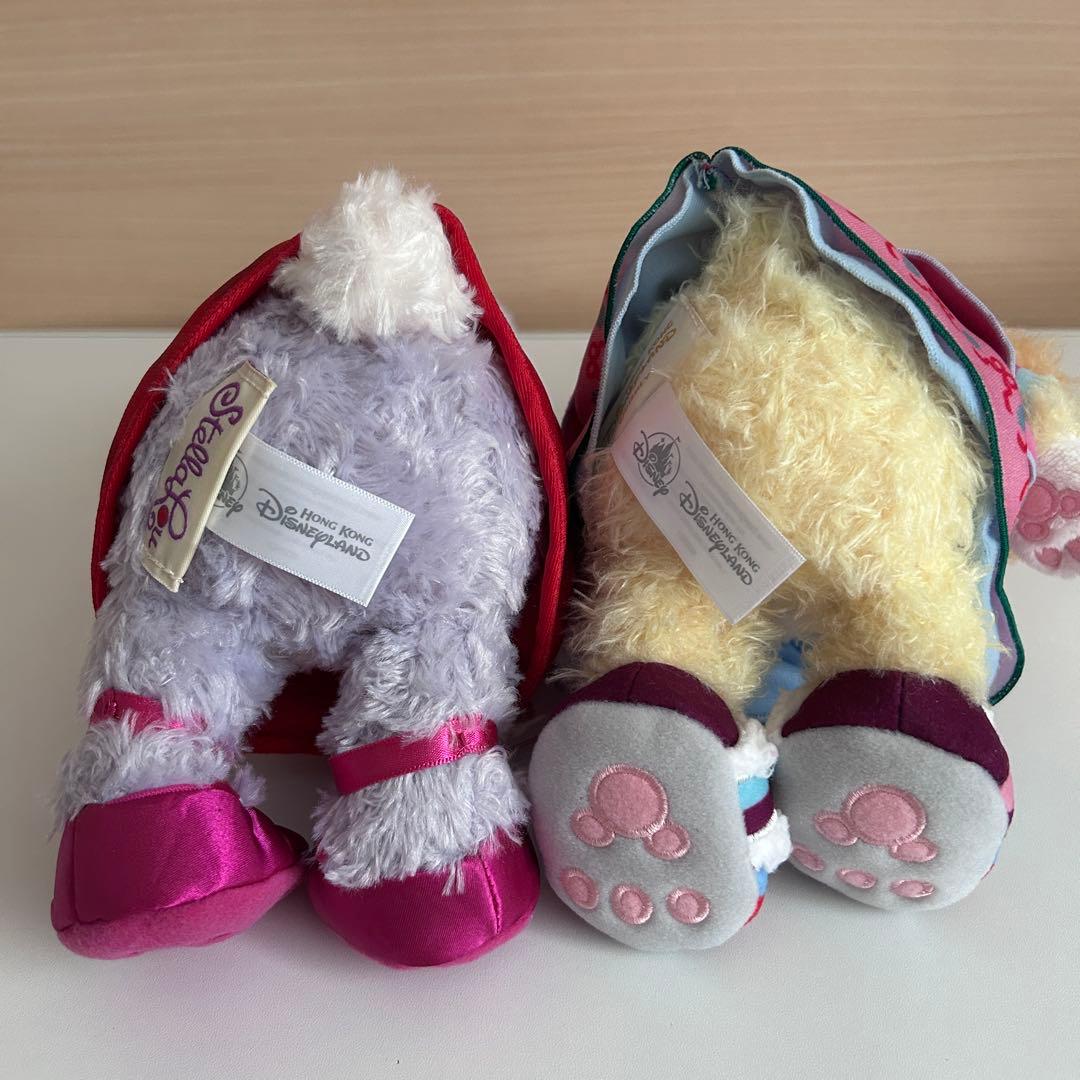 香港ディズニーランド　ダッフィーandフレンズ　ぬいぐるみ　SS