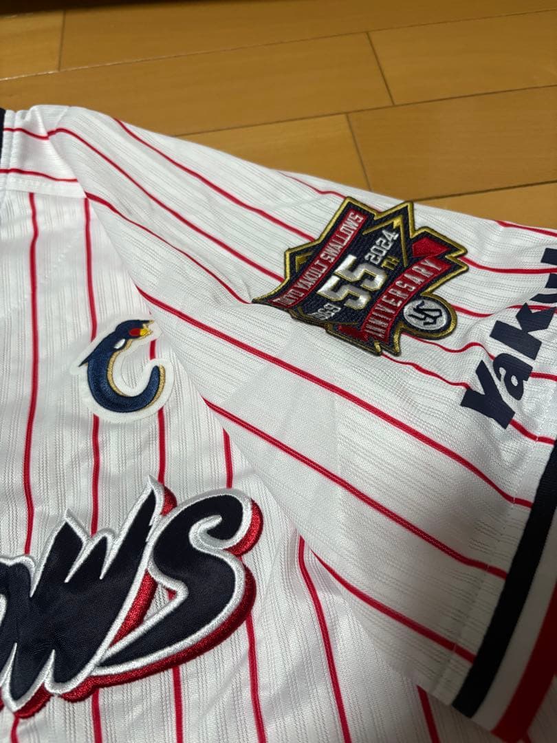東京ヤクルトスワローズ　ホームユニフォーム　山田哲人　Mサイズ