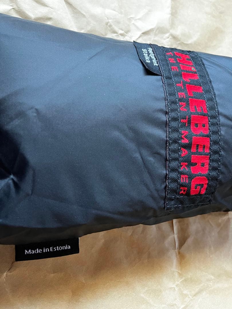 HILLEBERG ヒルバーグ　スタイカ サンド　フットプリント付