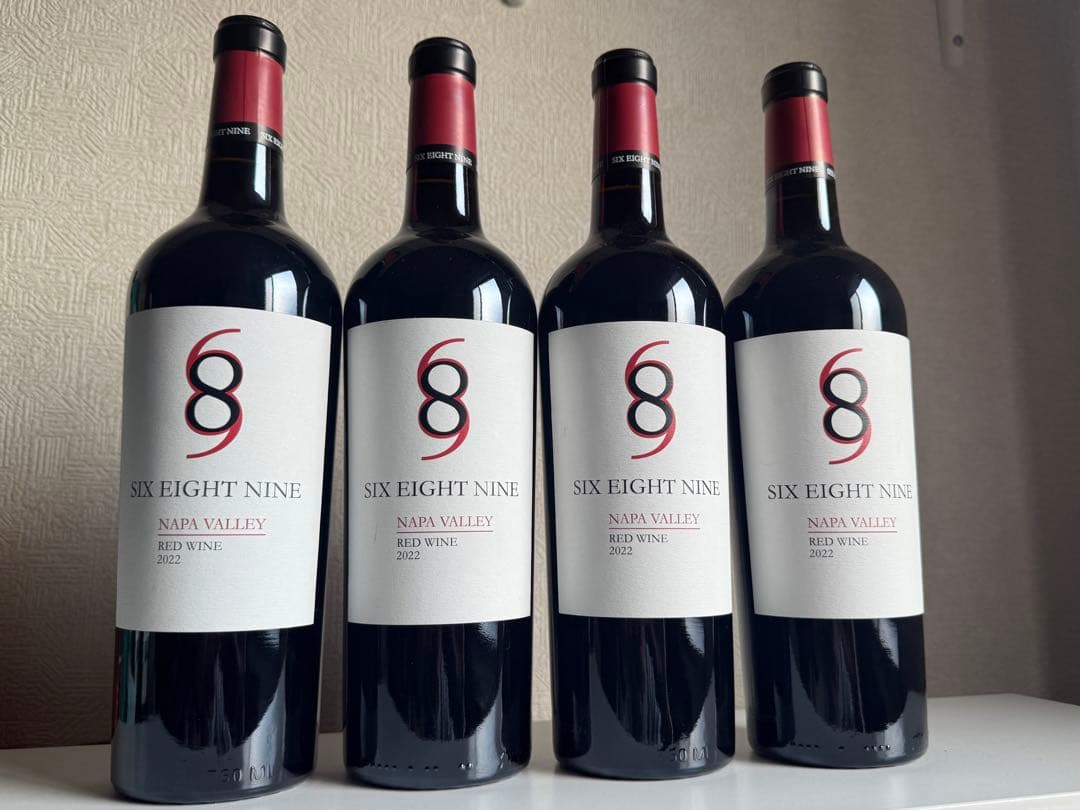 SIX EIGHT NINE 赤ワイン 2022 4本セット