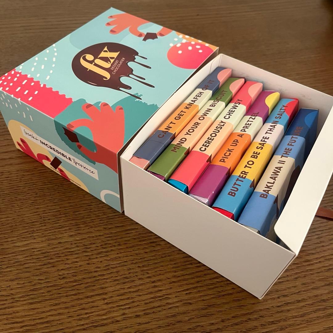 6種6枚FIX オリジナル　ドバイチョコ　ピスタチオ(ミルク)入2月中旬発送