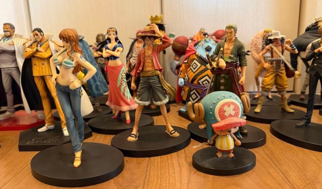 超レア　ワンピース 麦わら一味　王下七武海海軍大将フィギュアセット　コンプリート