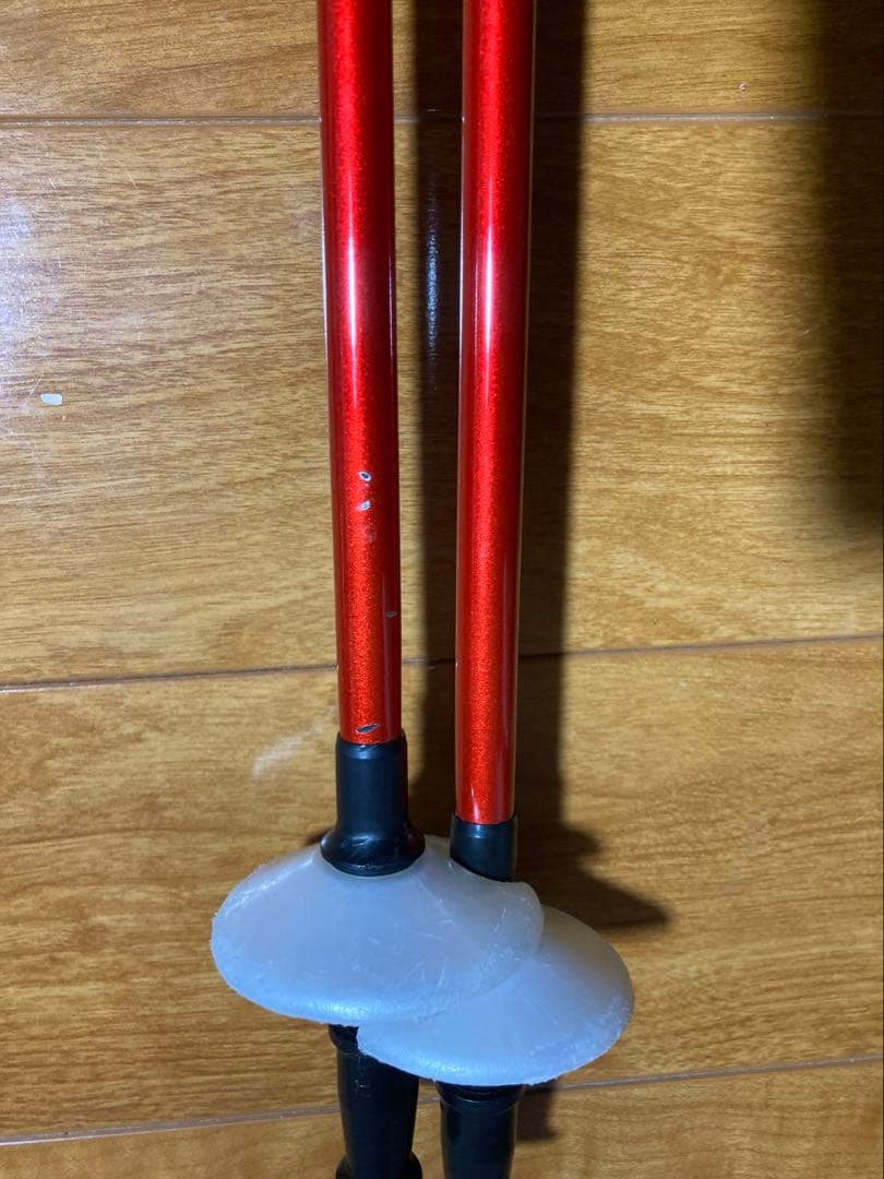 オガサカ　伸縮　スキーポール