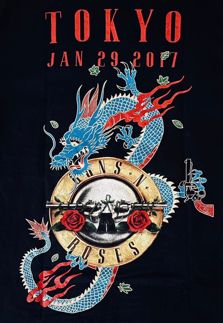 ガンズ&ローゼズ2017年東京TシャツMサイズ