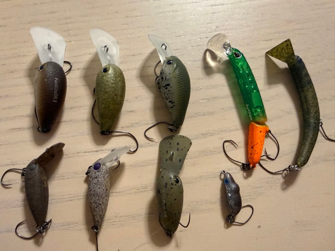 エリアトラウト 人気 クランクベイトまとめ売り