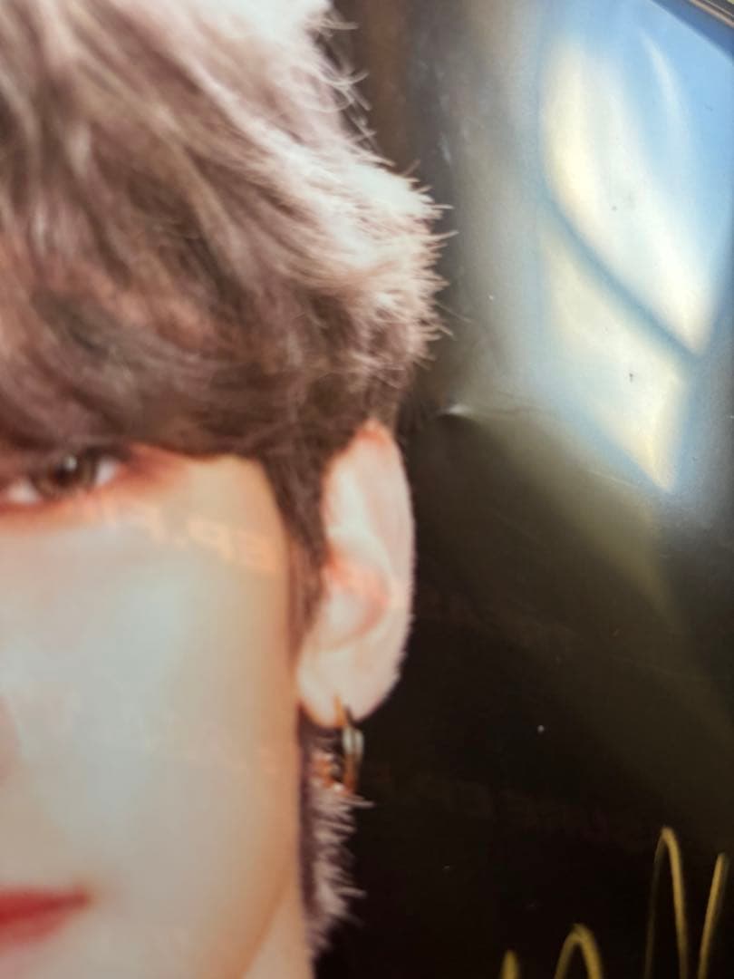 ateez アチズ　ヨサン　リリイベ　サイン入り　クリアファイル