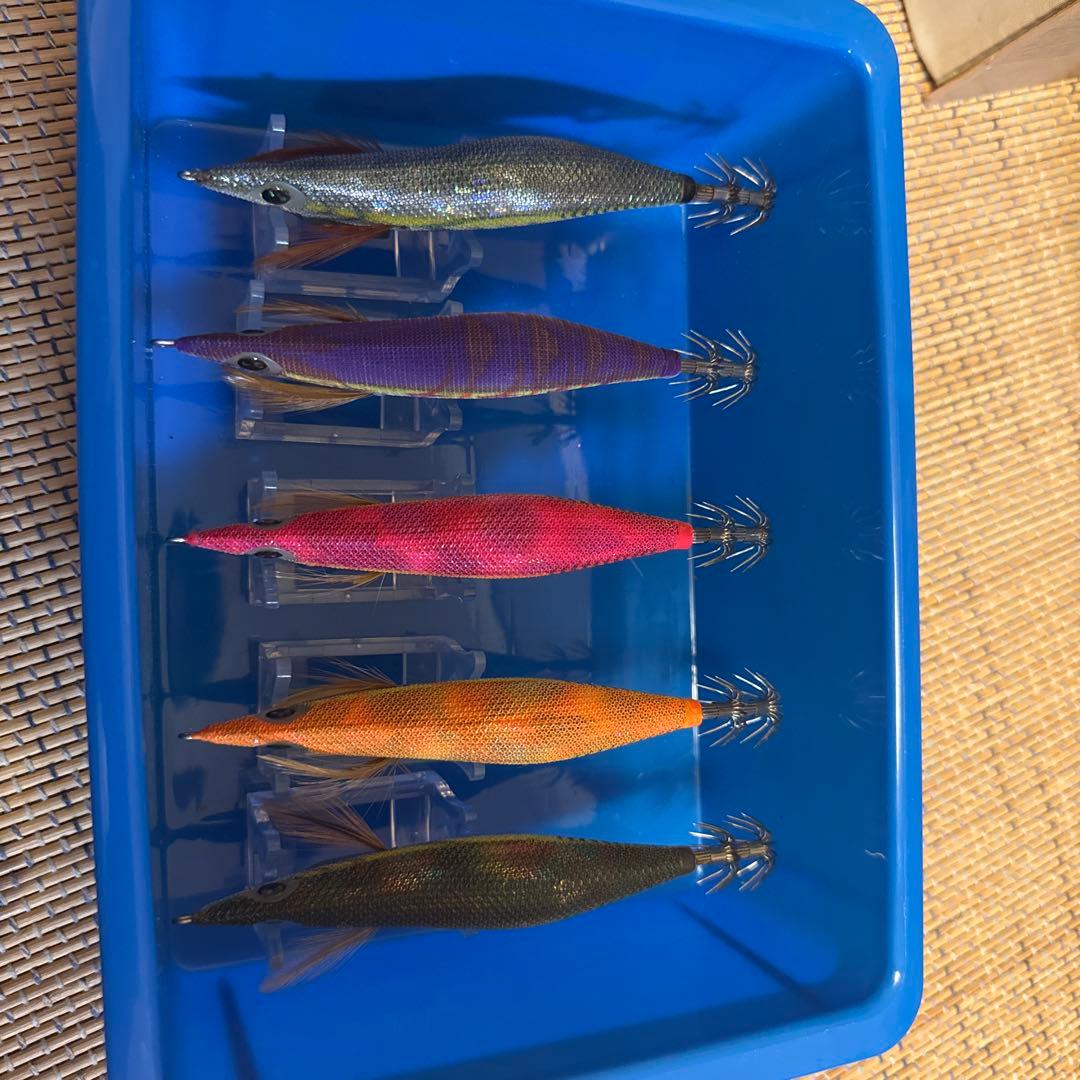 廃盤ヤマシタ　エギ王K 3.5号　マーブル系3色+2