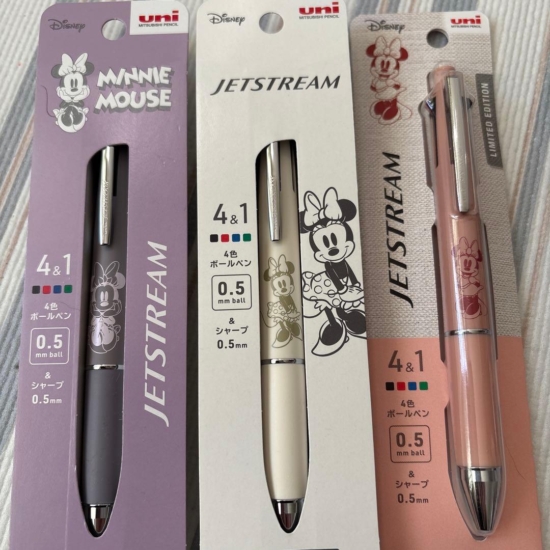 限定 ミニー ジェットストリーム4&1セット