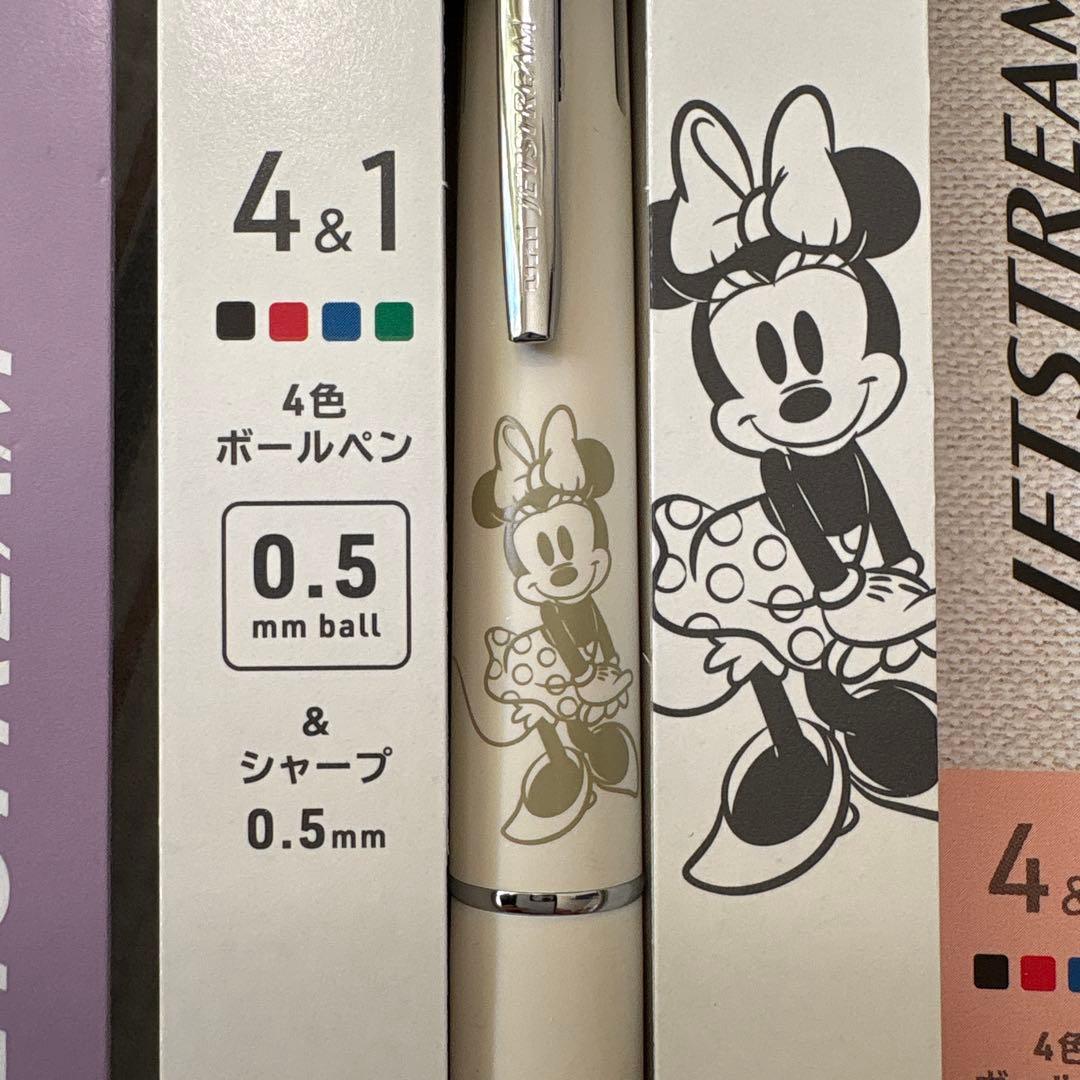 限定 ミニー ジェットストリーム4&1セット