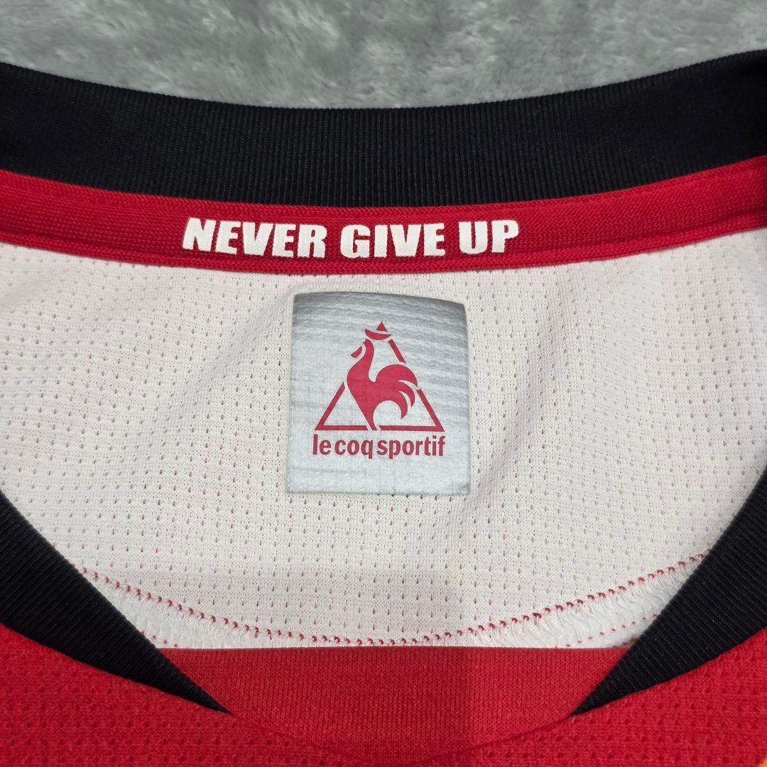 名古屋グランパス　13-14　ユニフォーム　XO　レッド　ルコック　鯱　Jリーグ