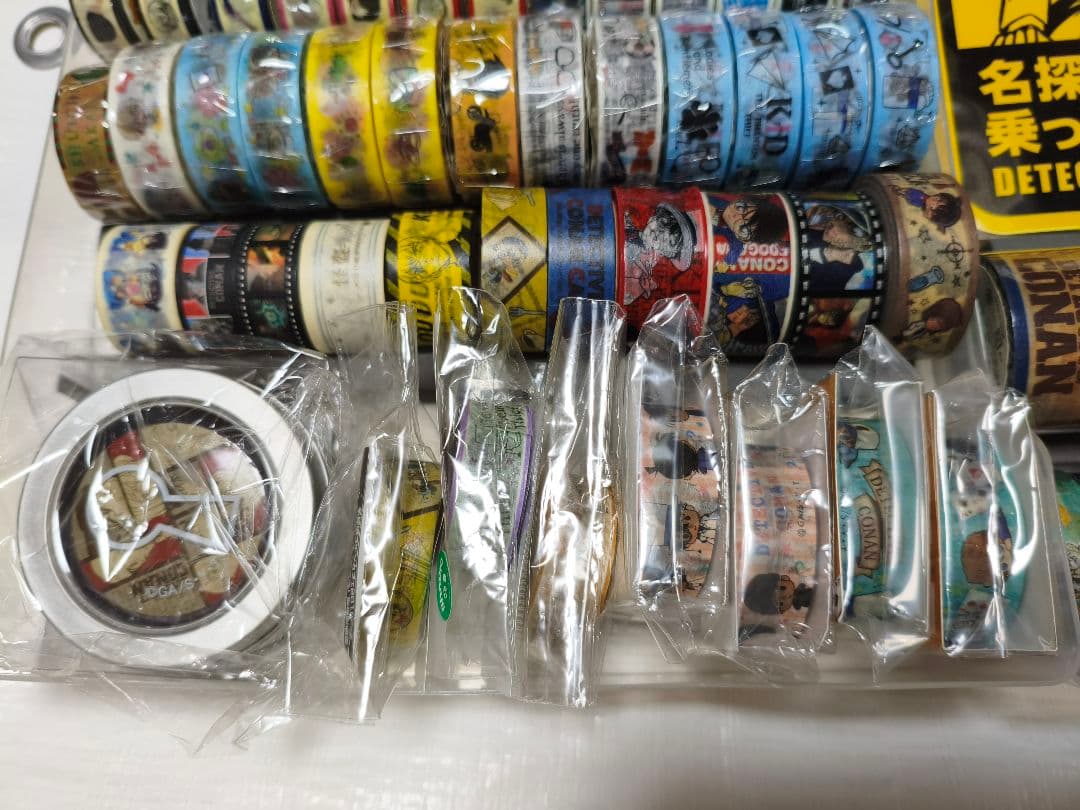 名探偵コナン　マスキングテープ　養生テープ　ステッカー　まとめ売り