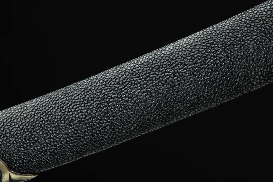 サメの皮の海竜刀 模造刀 居合刀 武士道 武具 漢剣 唐刀 龍泉剣 手鍛造打