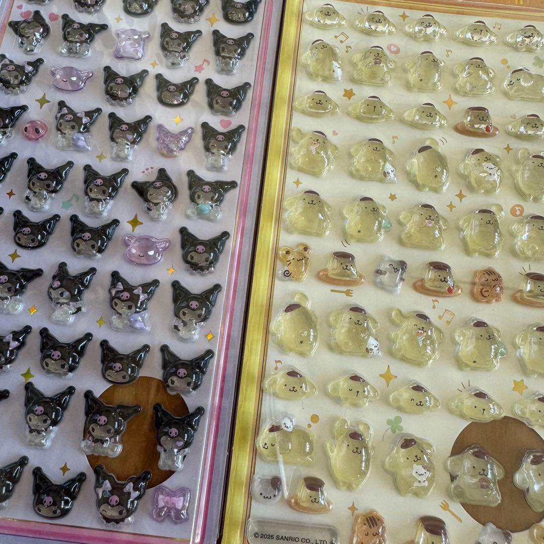 ボンボンドロップシール　サンリオ　ミニ　8種　全種類