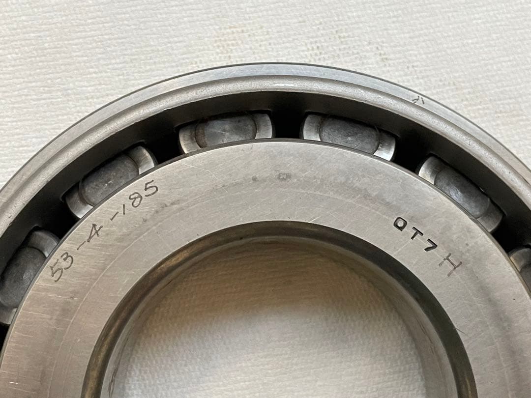 鉄道部品　モータ用ベアリング？