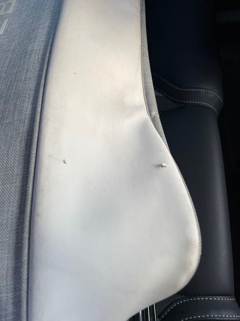 J.LINDEBERG キャディバッグ グレー/ホワイト