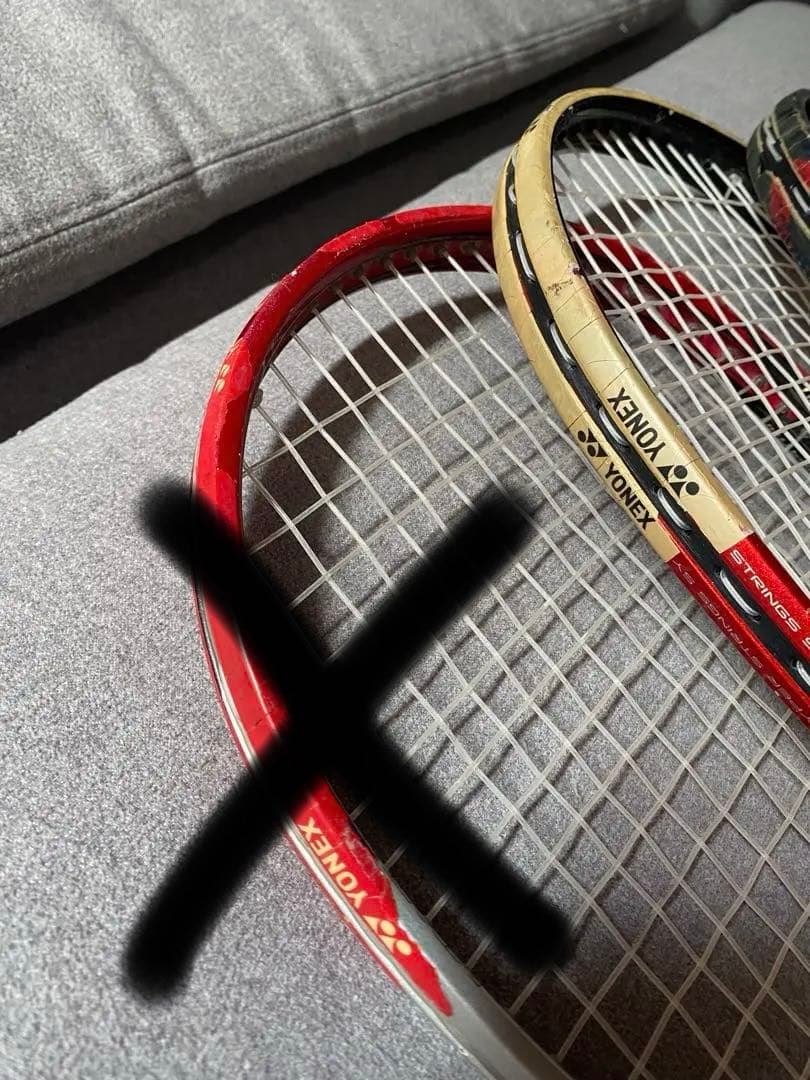YONEX XYST N7 テニスラケット 2本セット