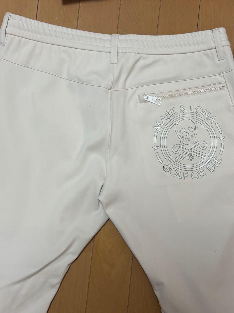 MARK & LONA ホワイト セーター・パンツセット　セットアップ