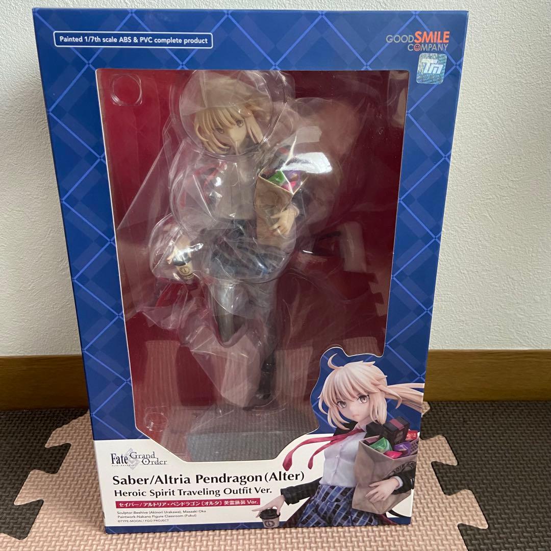 FGO fate セイバーオルタ 英霊旅装 フィギュア