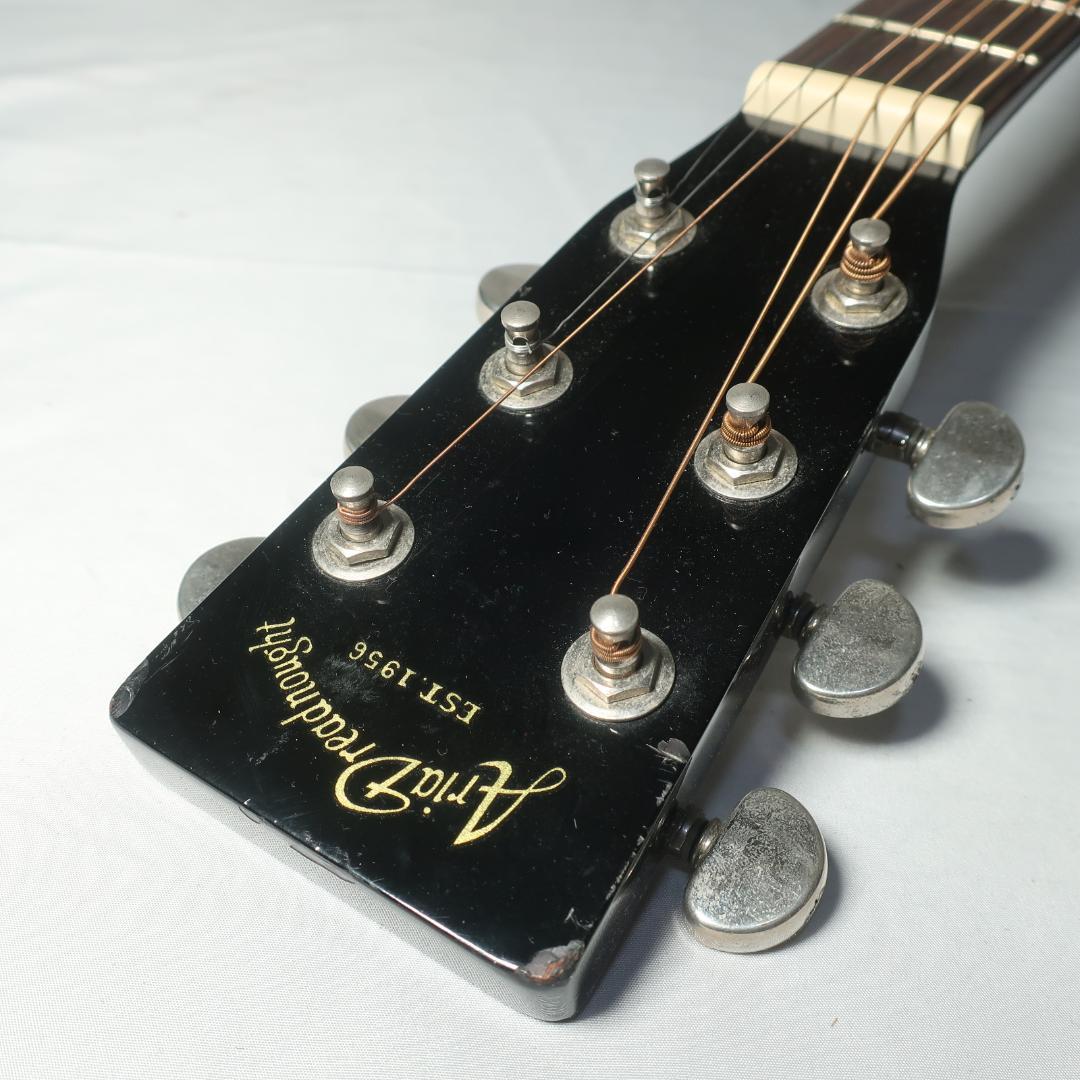 Aria Dreadnought AF-280BK ギター ケース付