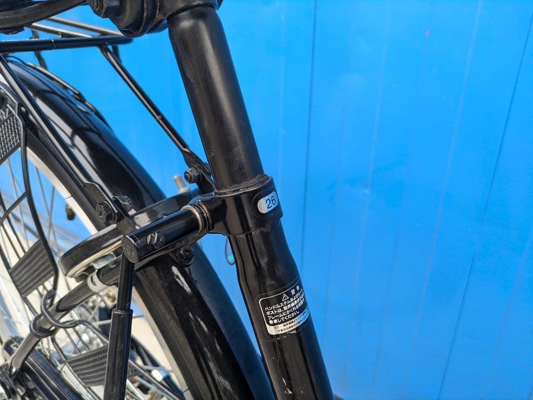 美品　26インチ　軽快車　ママチャリ 中古 自転車 名古屋発 防犯登録込