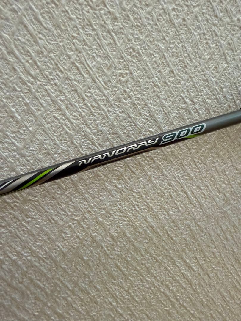 【美品】NANORAY 900 3UG5 バドミントンラケット
