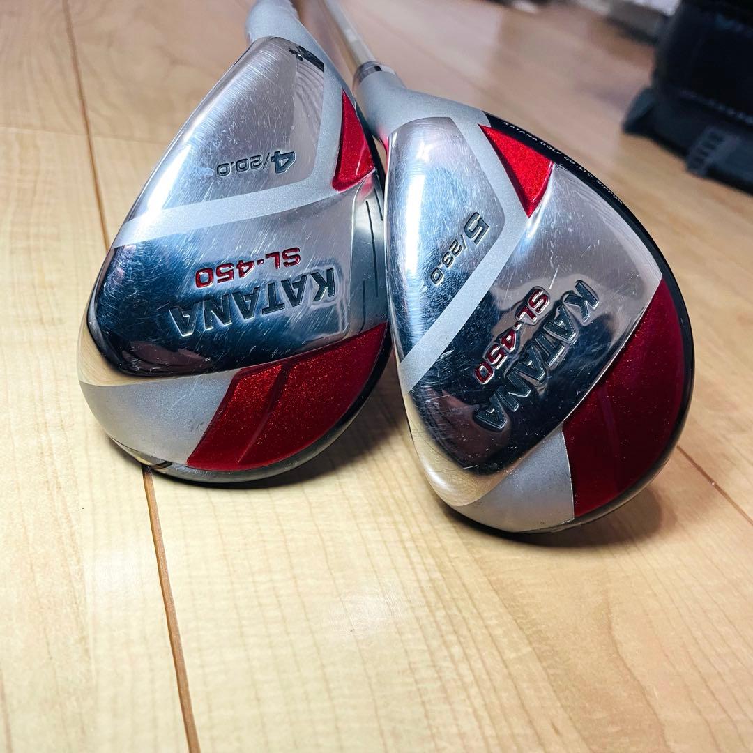 カタナ KATANA SL-450 12本　ゴルフクラブセット　右打ち