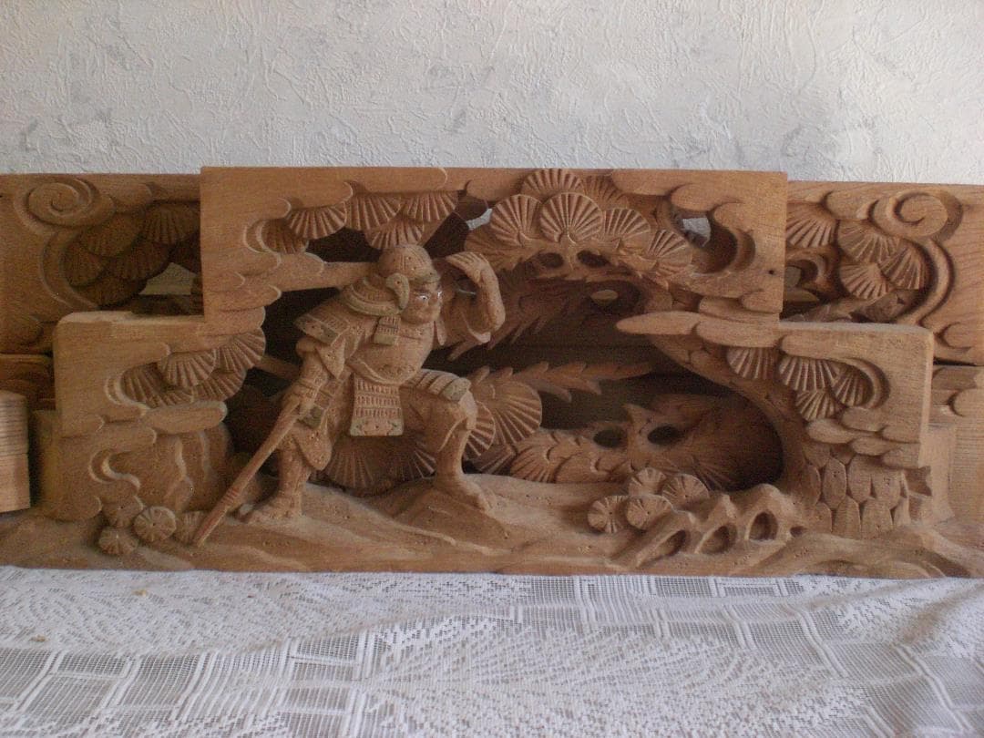 だんじり　彫り物　本物