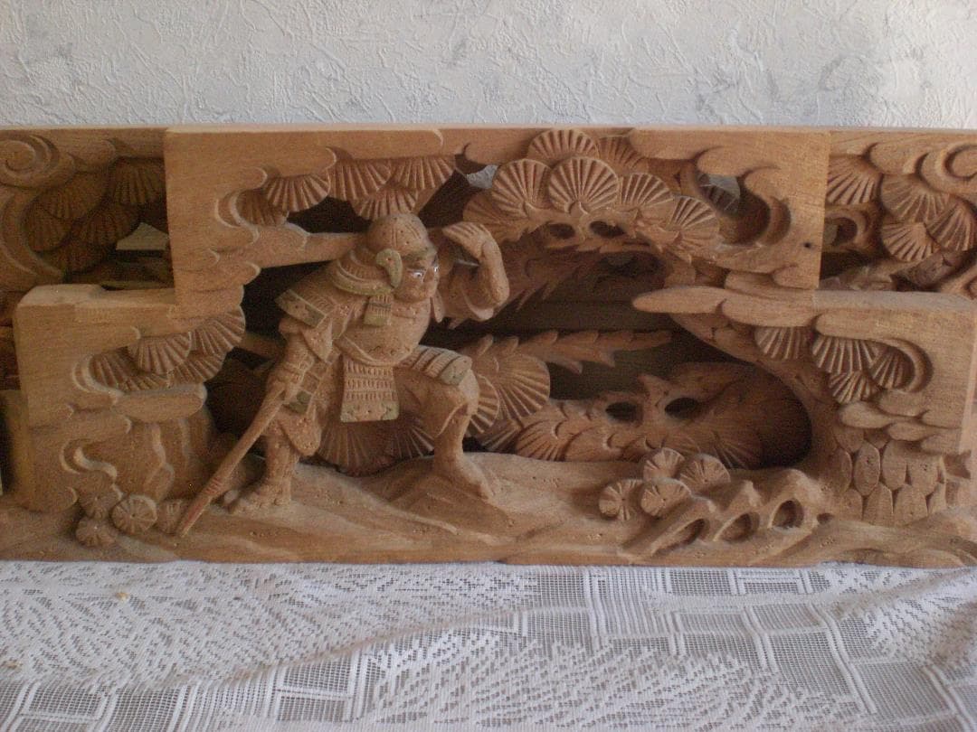 だんじり　彫り物　本物