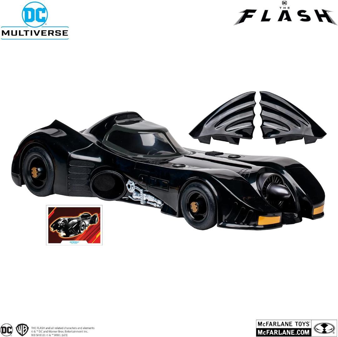 【新品】DCコミックスDCマルチバース ザ・フラッシュ バットモービル ビークル