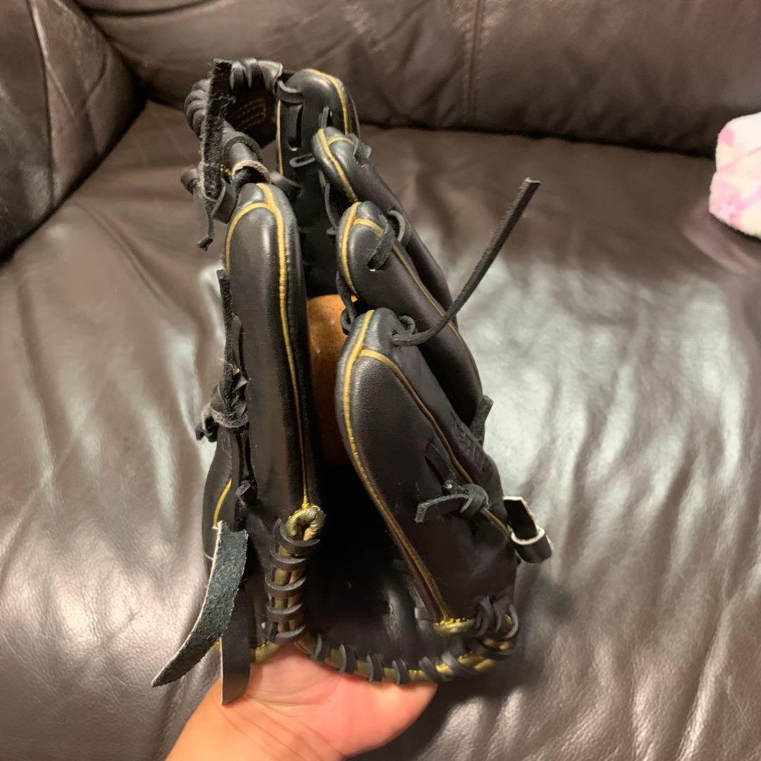 Nike 軟式内野手用グローブ 右投げ 黒